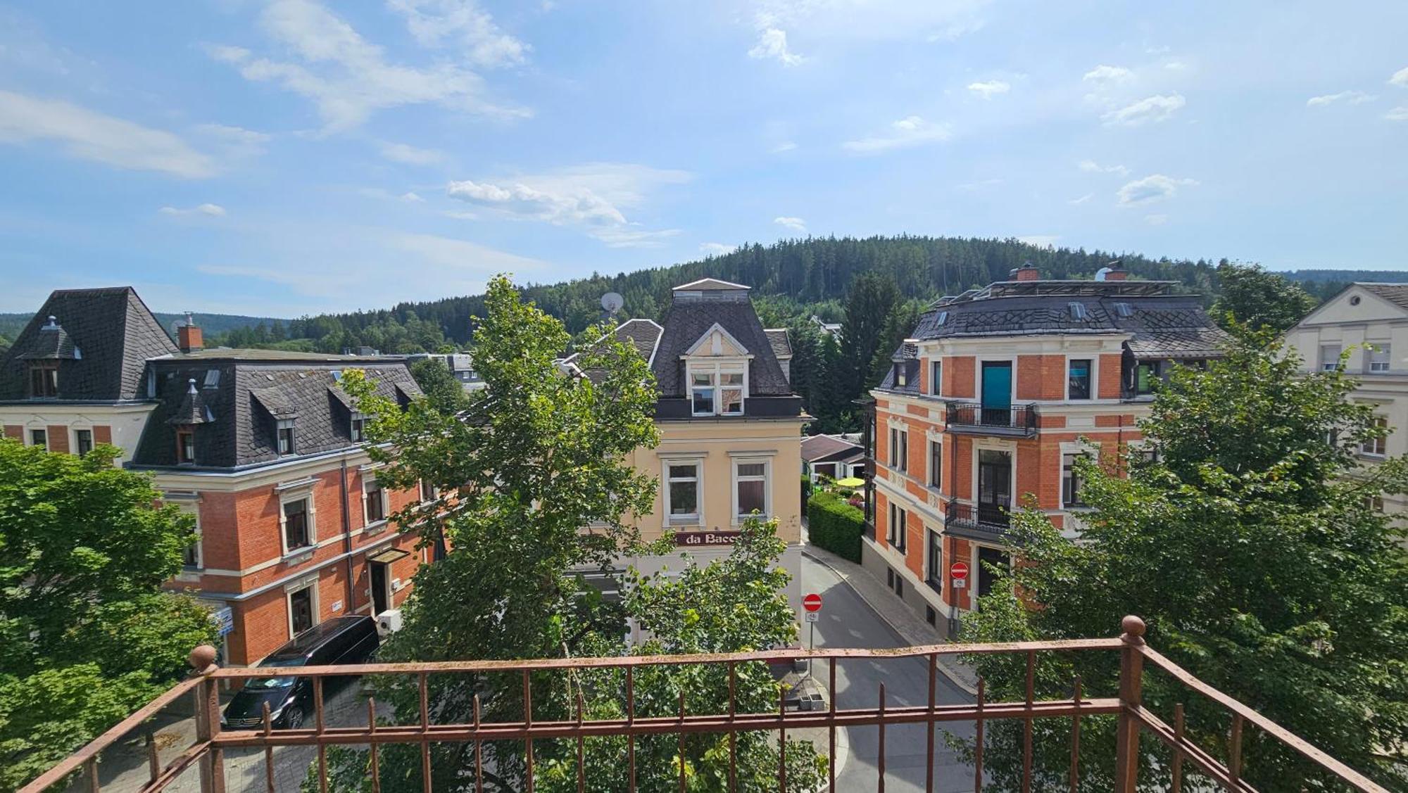 Pension Weisse Rose, Parkplatz, Fruehstueck, Wlan, Zentral Bad Elster Extérieur photo