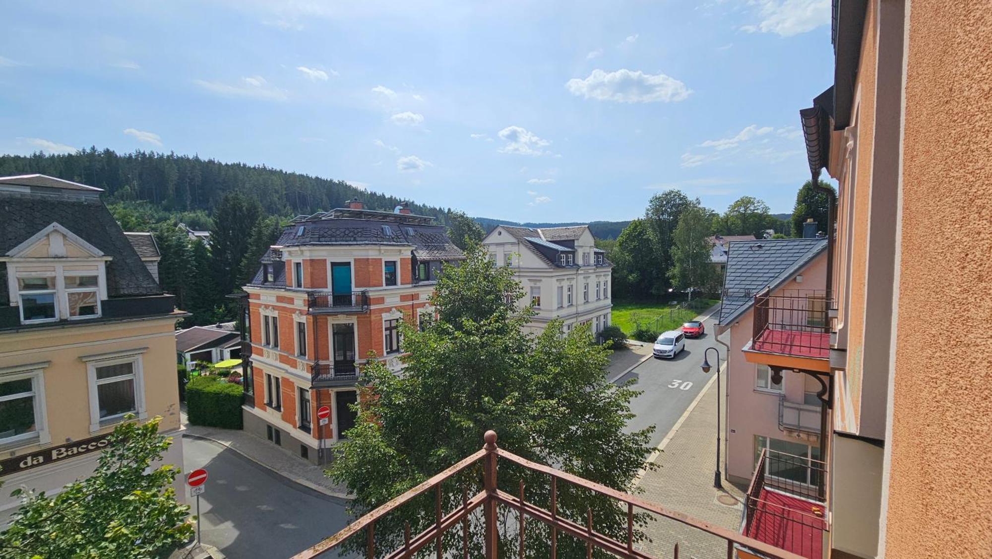 Pension Weisse Rose, Parkplatz, Fruehstueck, Wlan, Zentral Bad Elster Extérieur photo